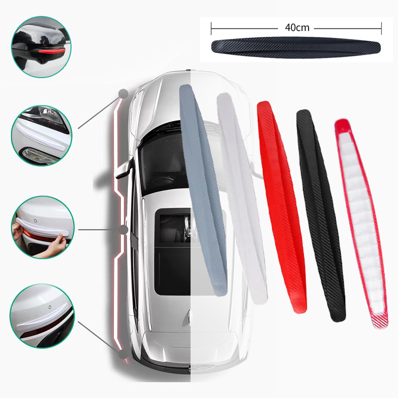 Bumper Guard Protector - 2/4PCS ด้านหน้าด้านหลังกันชน Universal Corner Protector GUARD