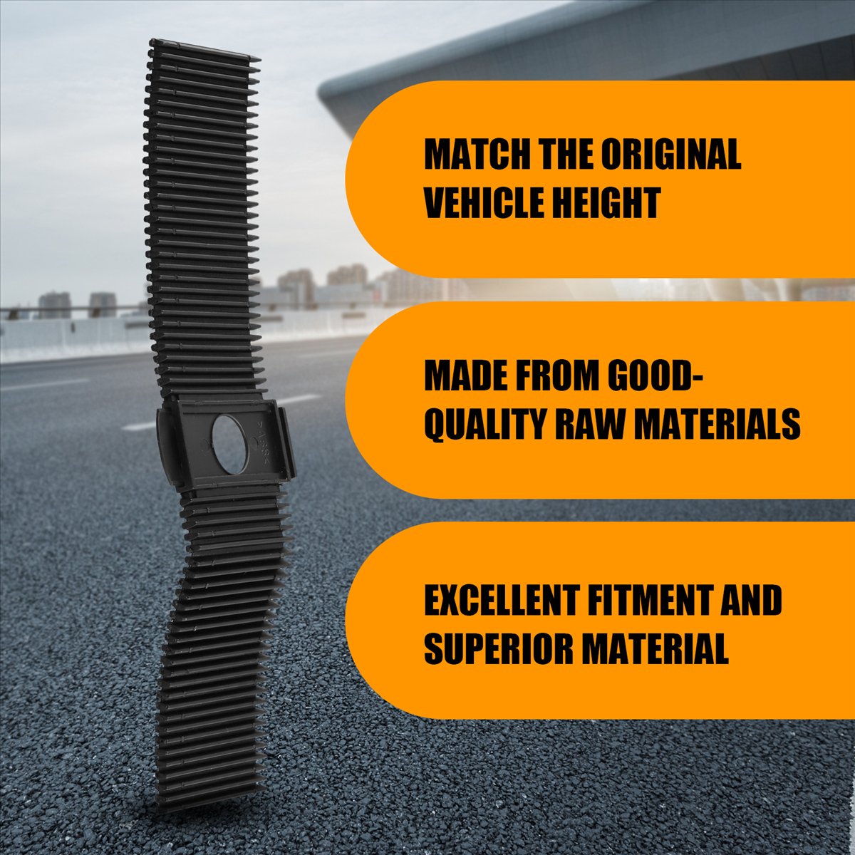 Car Accessories Company - # อะไหล่และอุปกรณ์ตกแต่งรถยนต์ 53P, ตัวเลื่อนเกียร์อัตโนมัติสำหรับคอนโซลรถยนต์ 6Q1713273A (สีดำ)