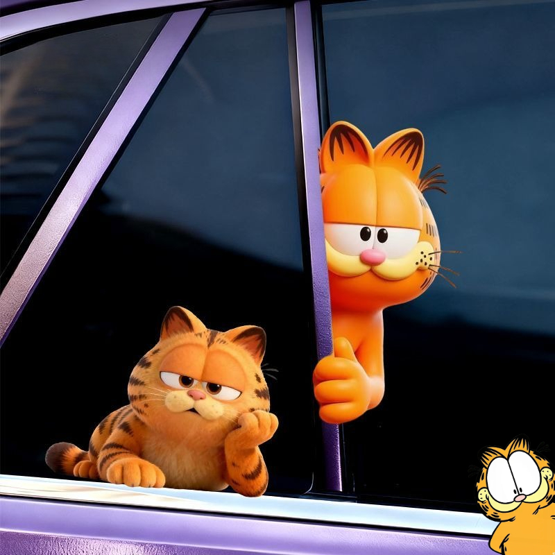 Car Accessories Company - สติกเกอร์การ์ฟิลด์ อนิเมะ การ์ตูน น่ารัก ตลก ตกแต่งรถยนต์