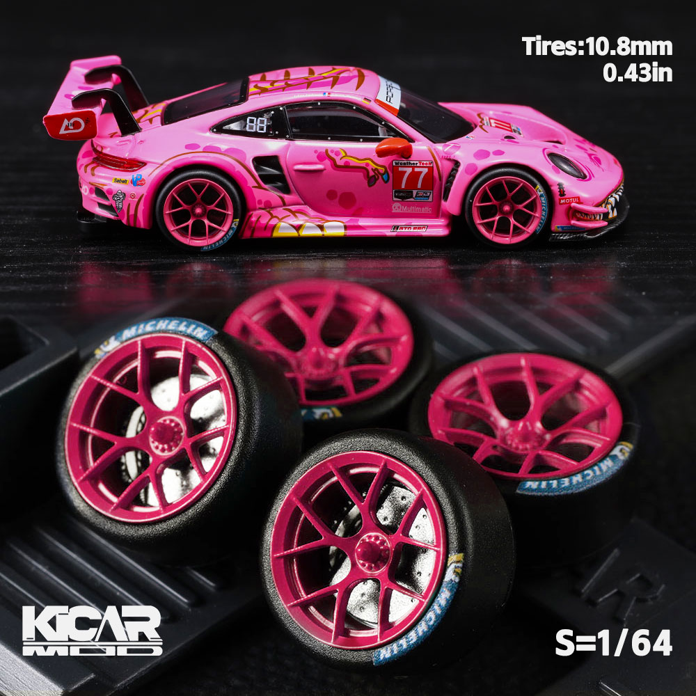 ล้อรถโมเดลขนาด 1/64 พร้อมยางล้ - Car Accessories Company บทวิจารณ์และราคา