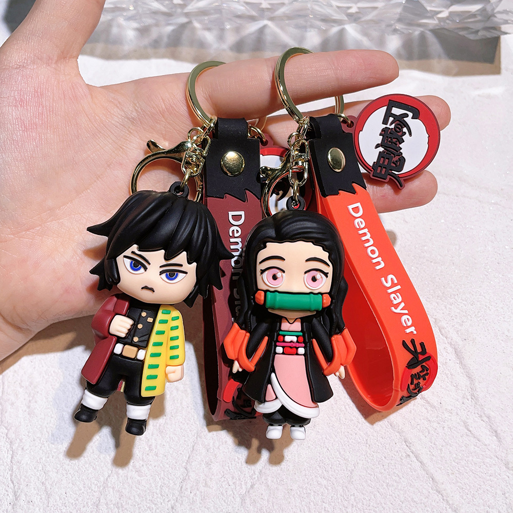 พวงกุญแจตัวละครอนิเมะนักฆ่าปีศ - Car Accessories Xmas บทวิจารณ์และราคา