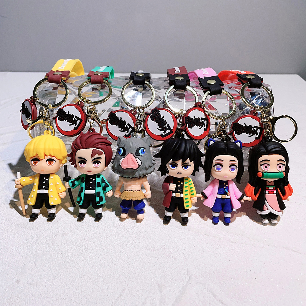 พวงกุญแจตัวละครอนิเมะนักฆ่าปีศ - Car Accessories Xmas บทวิจารณ์และราคา