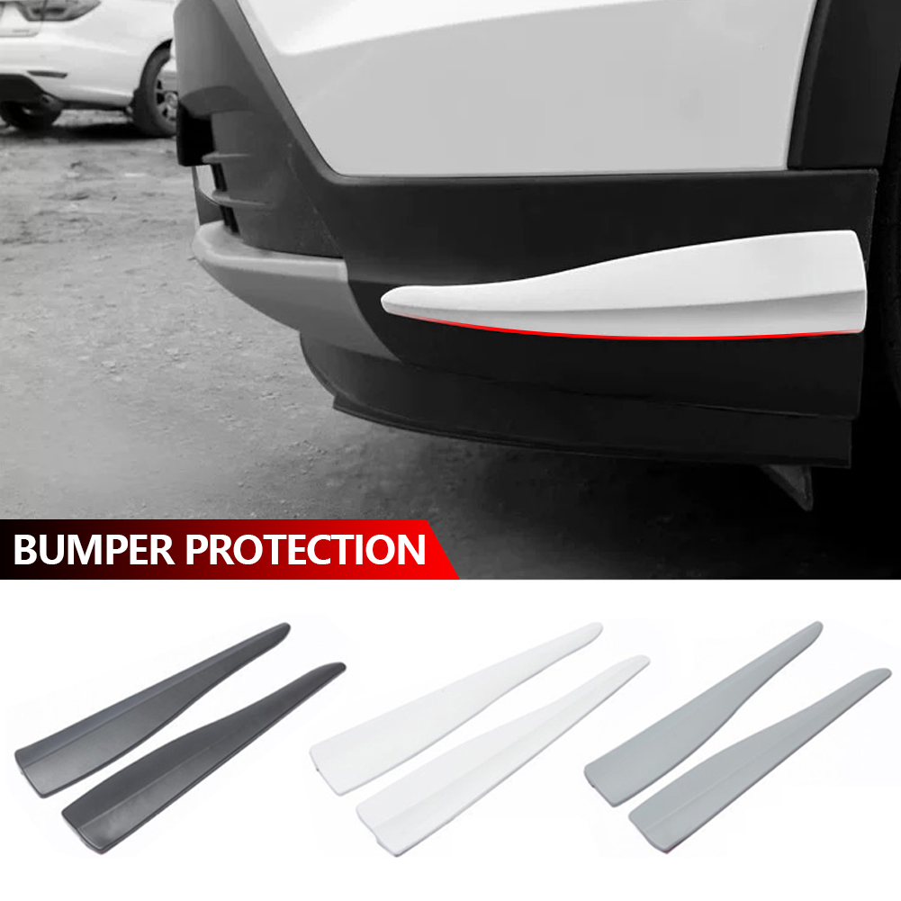 แถบกันกระแทกตกแต่งรถยนต์ 2 ชิ้ - Bumper Guard Protector บทวิจารณ์และราคา