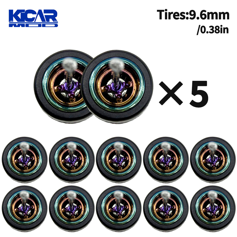 ล้อถอดได้ขนาด 1/64 ยางเรียบแบบ - Car Accessories Company บทวิจารณ์และราคา