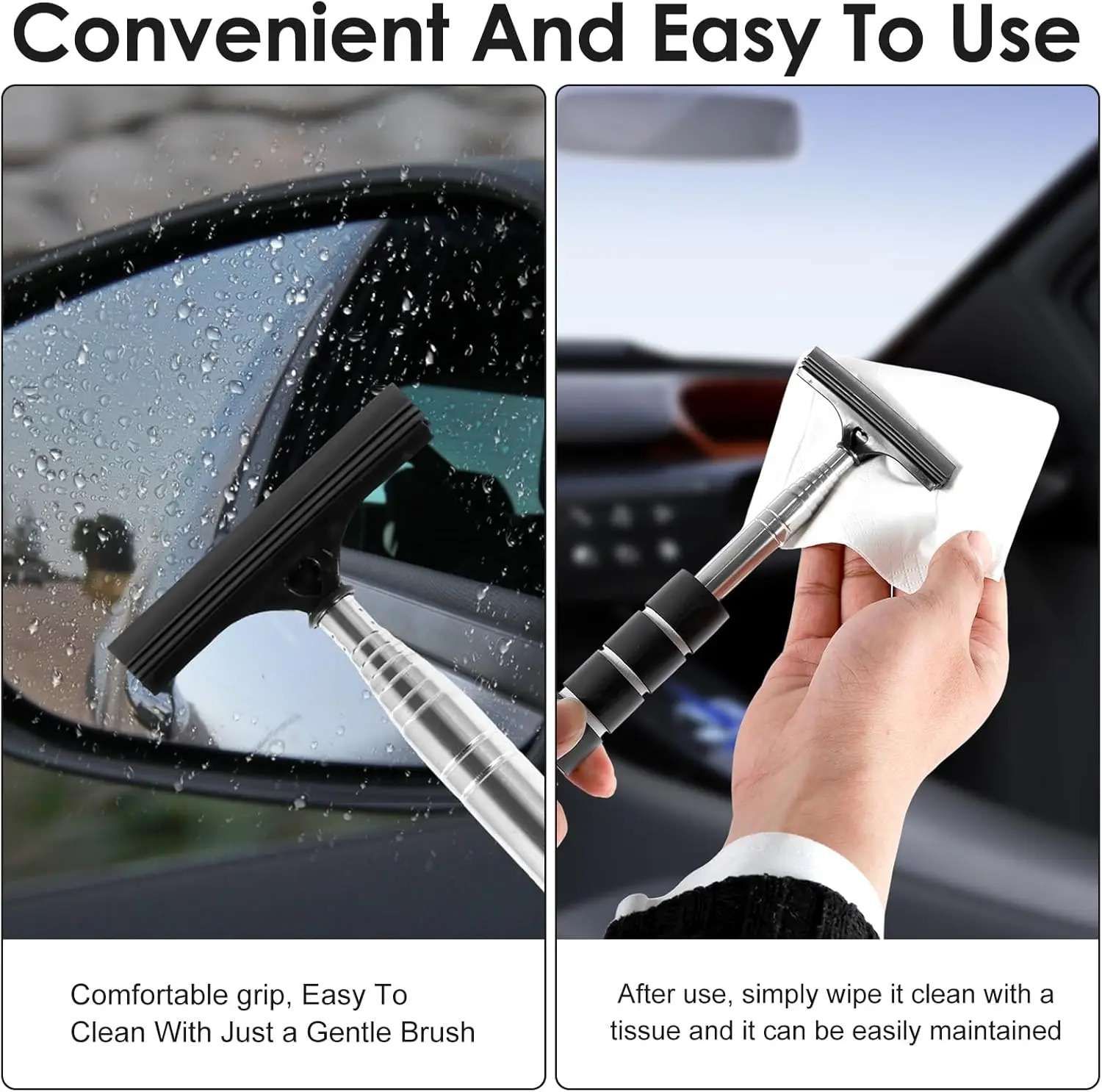 ที่ปัดน้ำฝนกระจกมองหลังแบบพับเ - Car Accessories Company บทวิจารณ์และราคา