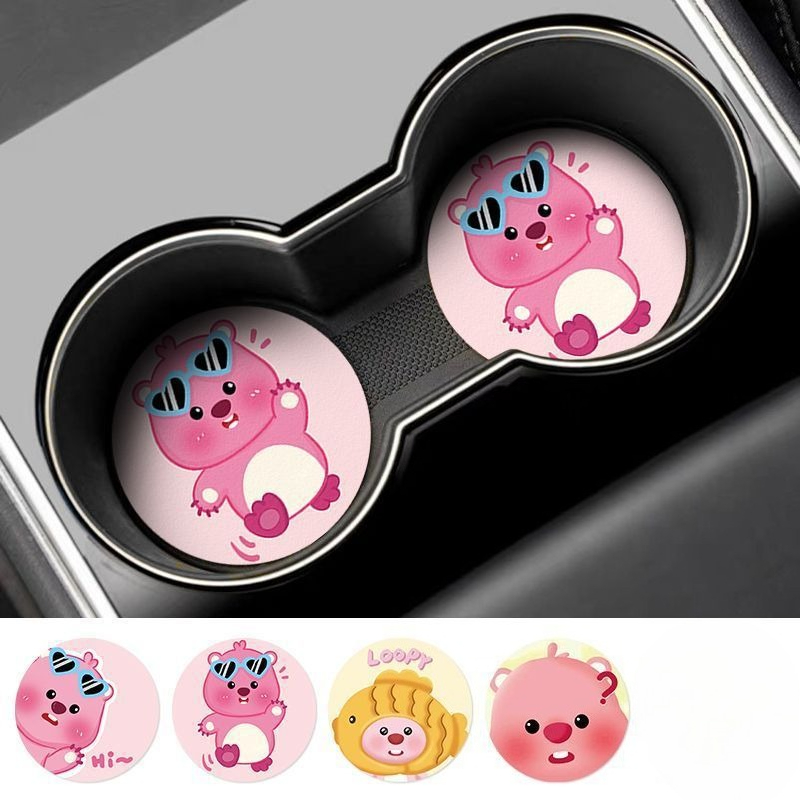 แผ่นรองแก้วลายการ์ตูน Loopy Cr - Car Accessories Company บทวิจารณ์และราคา