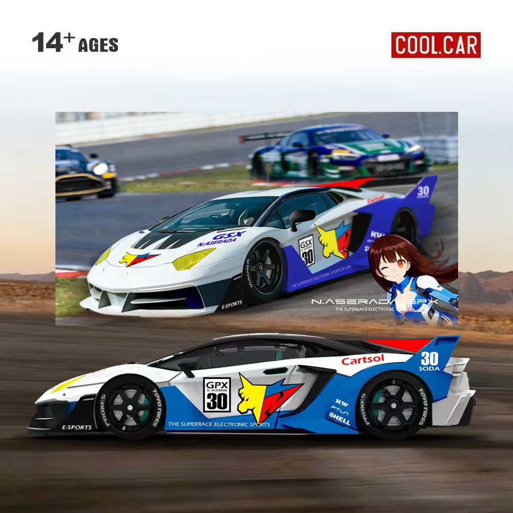 รถสุดเท่ 1:64 GTEVO Superrace  - Car Accessories Company บทวิจารณ์และราคา