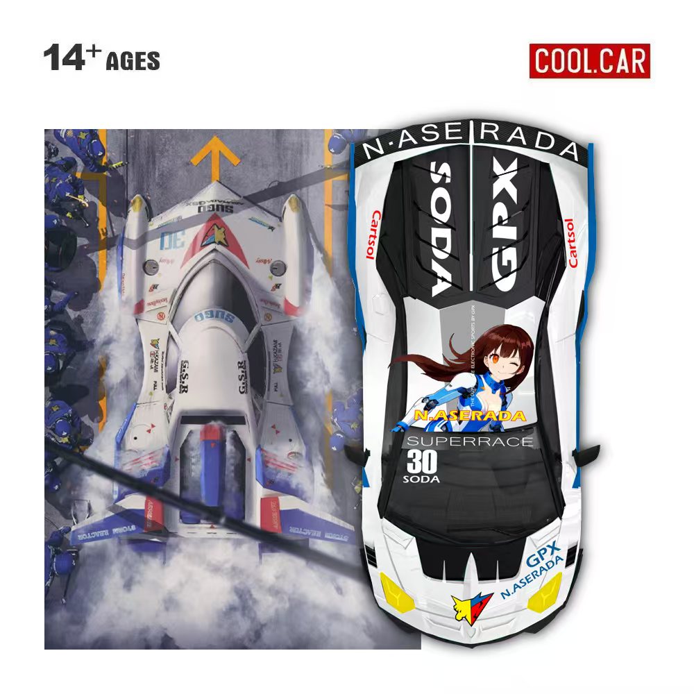 รถสุดเท่ 1:64 GTEVO Superrace  - Car Accessories Company บทวิจารณ์และราคา