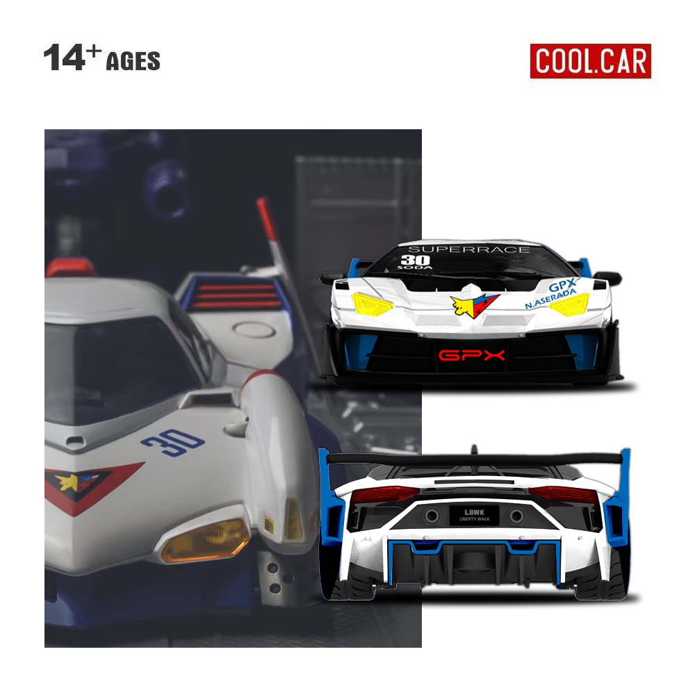รถสุดเท่ 1:64 GTEVO Superrace  - Car Accessories Company บทวิจารณ์และราคา