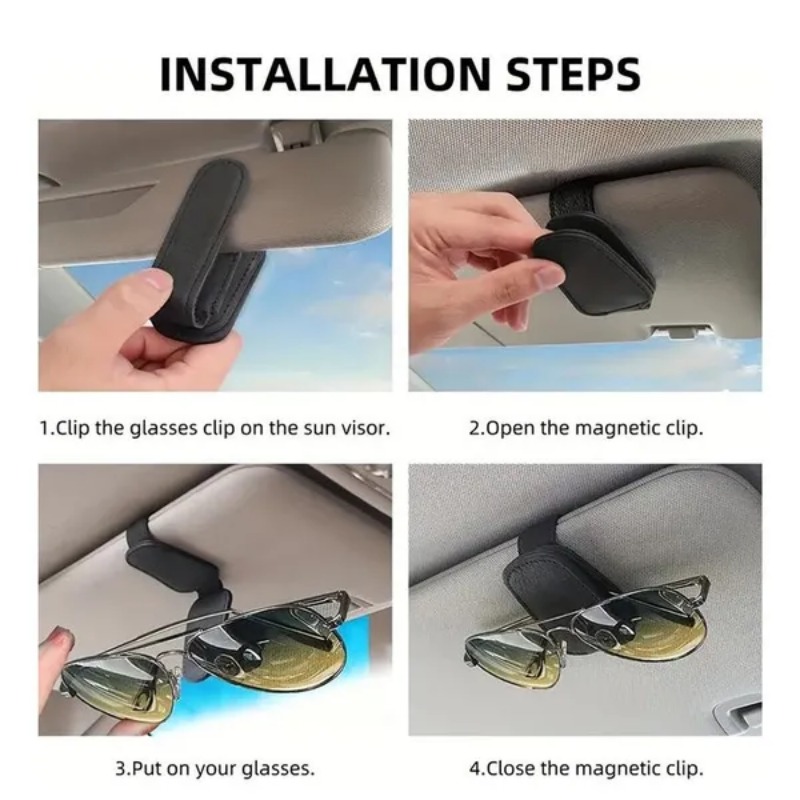 ที่เก็บแว่นตาติดที่บังแดดในรถย - Car Accessories Company บทวิจารณ์และราคา