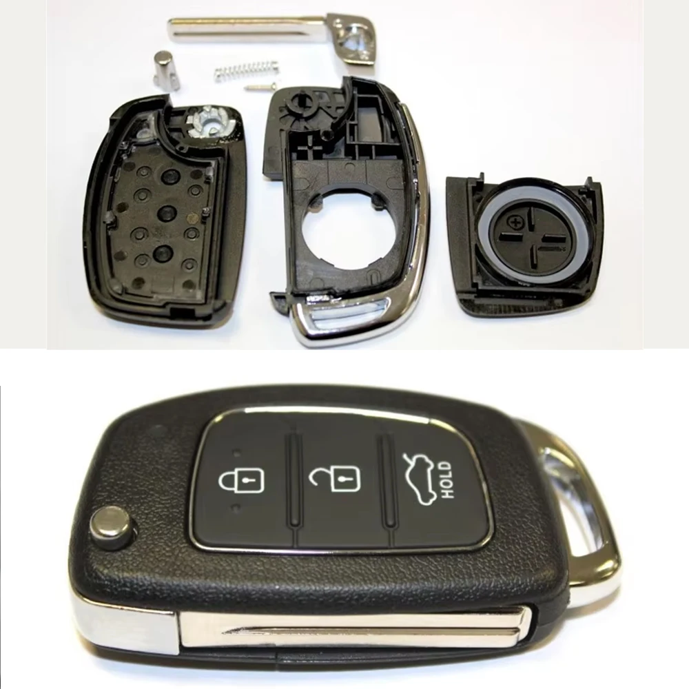 เคสกุญแจรีโมทแบบพับได้ 3 ปุ่ม  - Car Accessories Xmas บทวิจารณ์และราคา