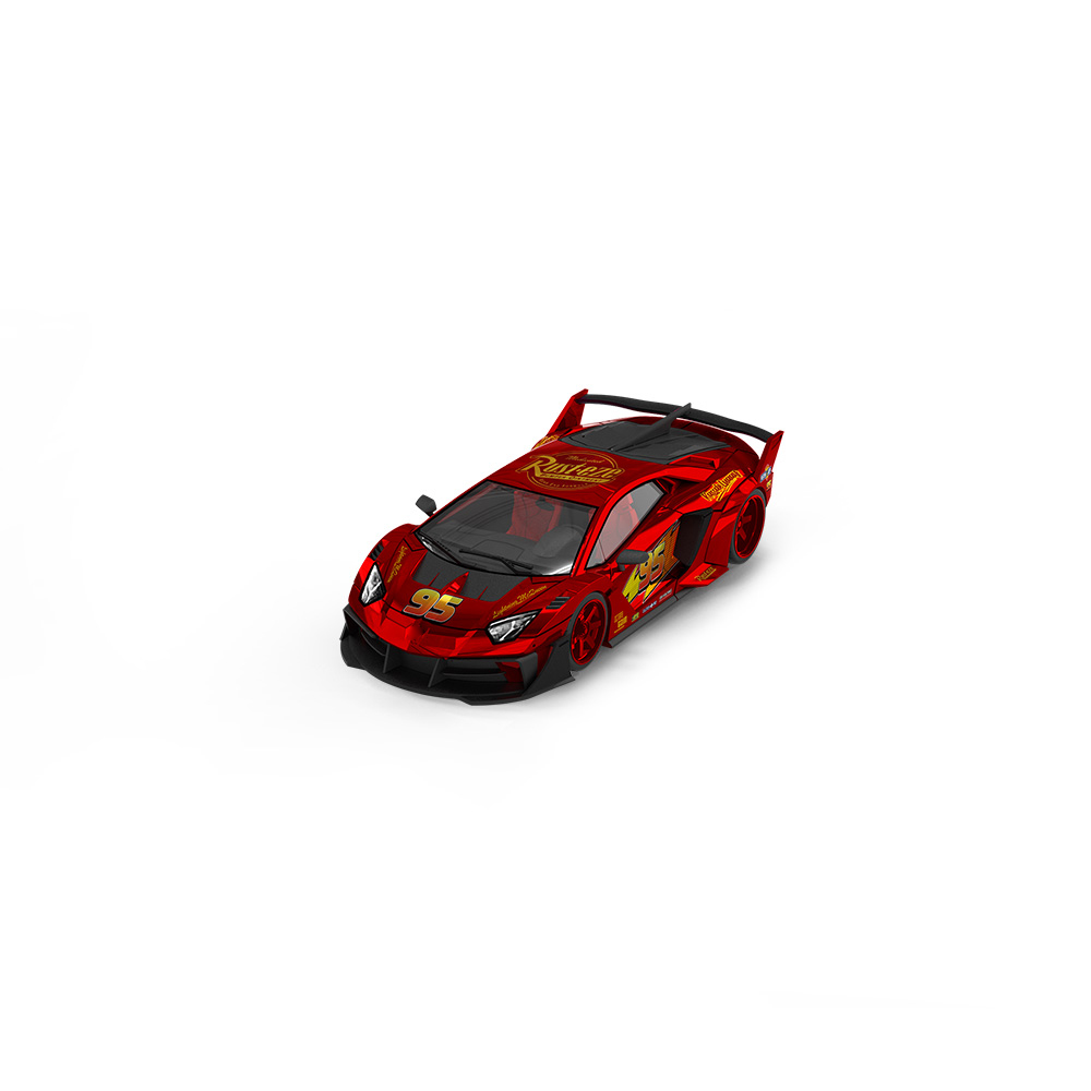 รถสุดเท่ 1:64 GT EVO สีแดงเมทั - Car Accessories Company บทวิจารณ์และราคา