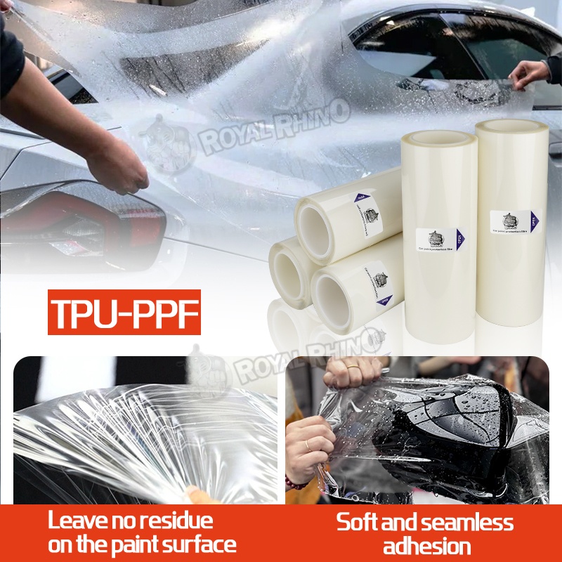 ฟิล์มใส TPU ป้องกันสีรถยนต์ PP - Bumper Guard Protector บทวิจารณ์และราคา