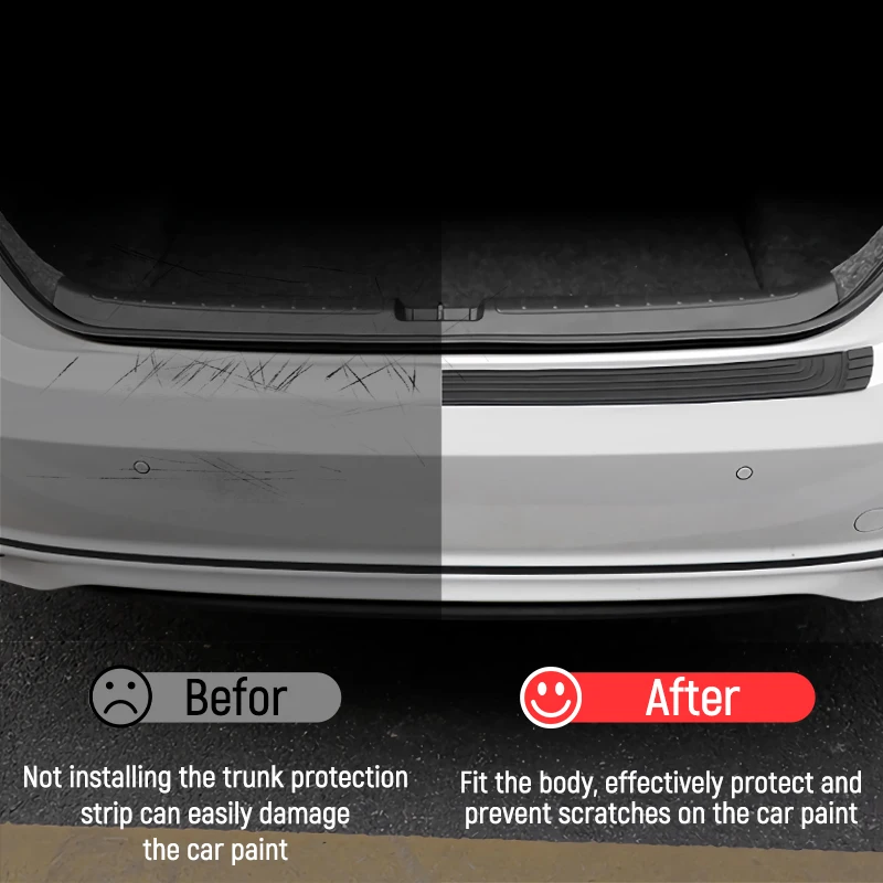 แผ่นกันรอยกันชนท้ายรถยนต์อเนกป - Bumper Guard Protector บทวิจารณ์และราคา