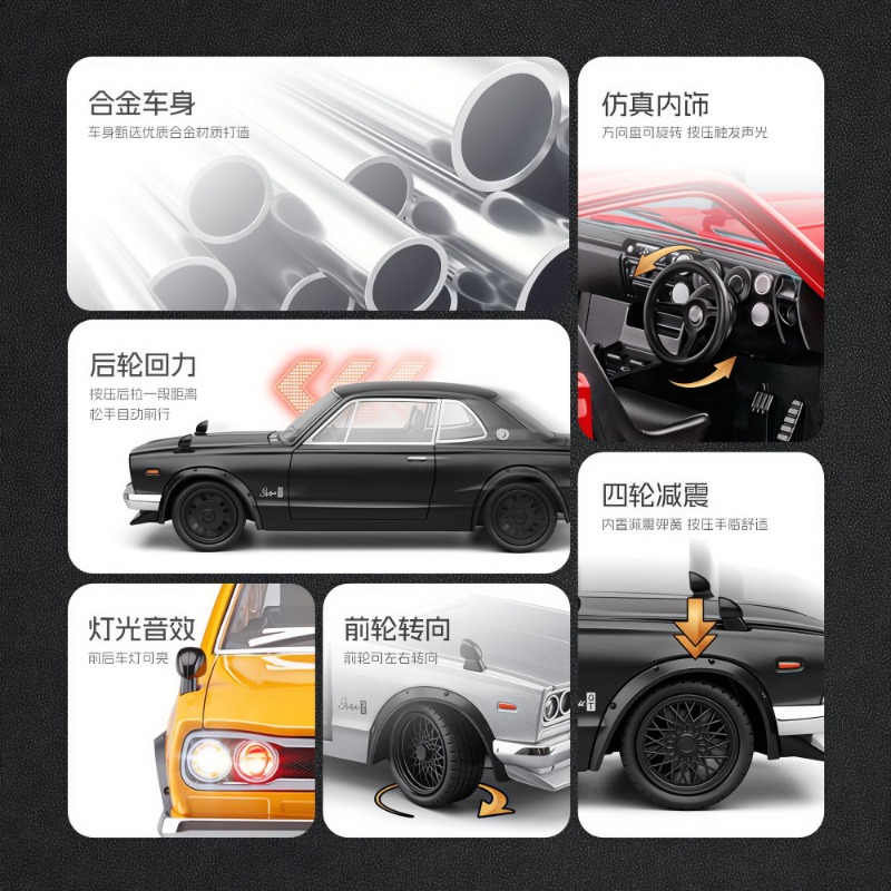 โมเดลรถนิสสัน สกายไลน์ จีที-อา - Car Accessories Company บทวิจารณ์และราคา