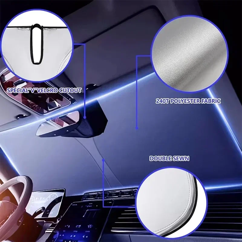 ม่านบังแดดกระจกหน้ารถยนต์ ป้อง - Car Accessories Company บทวิจารณ์และราคา