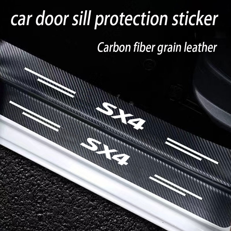 สติ๊กเกอร์ตกแต่งขอบบันไดรถยนต์ - Bumper Guard Protector บทวิจารณ์และราคา