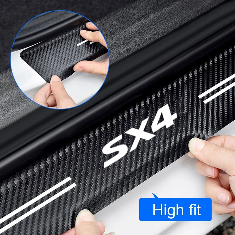 สติ๊กเกอร์ตกแต่งขอบบันไดรถยนต์ - Bumper Guard Protector บทวิจารณ์และราคา